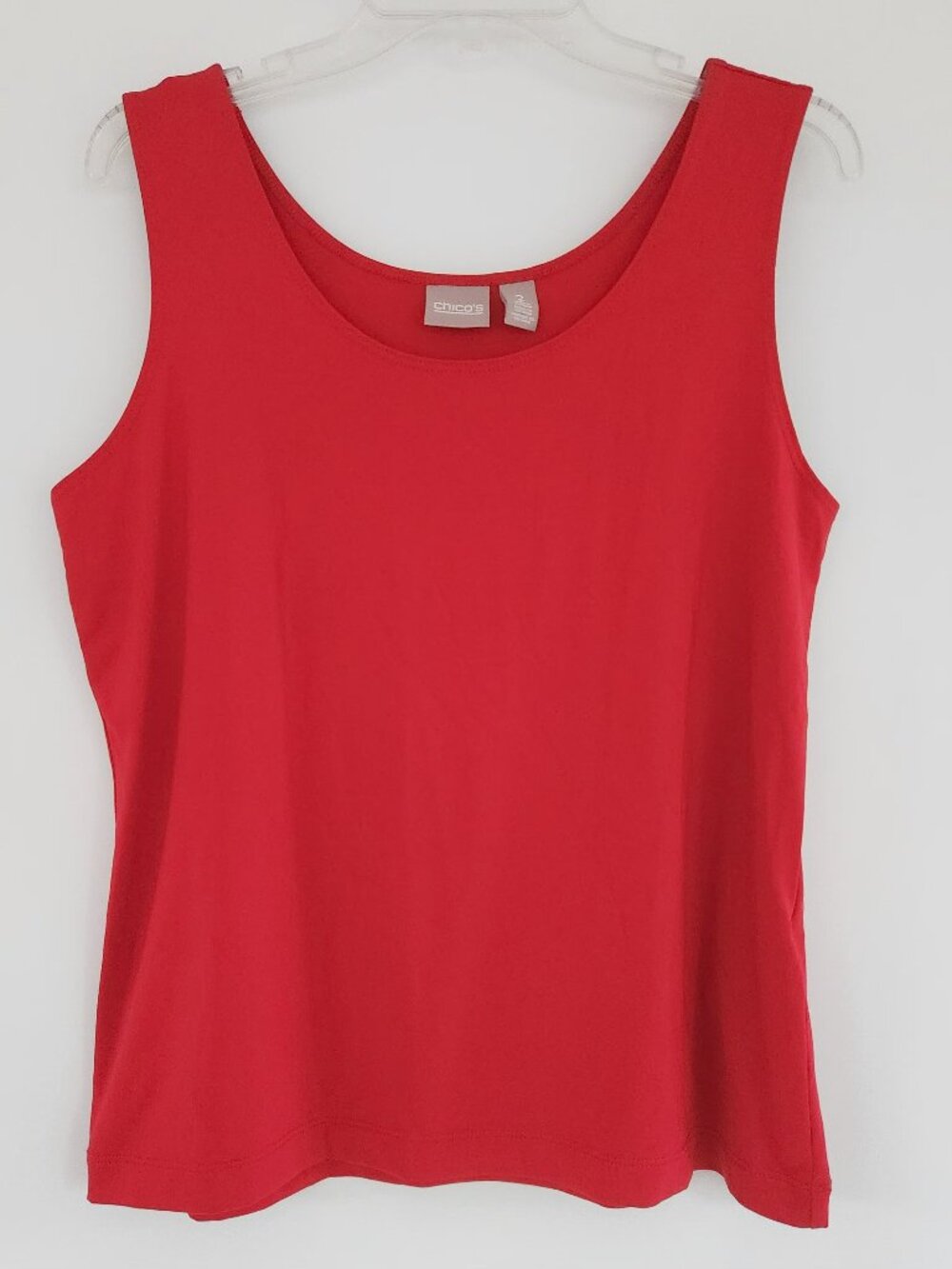 ❤️✨Chico's Red Sleeveless Stretch Tank Top | Size 2 ✨❤️
